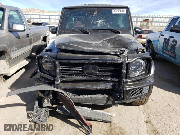 2020 Mercedes-Benz G 550 with VIN W1NYC6BJ9LX343381, listed as a Copart auction lot 43273034 with Not Provided miles and Salvage Title. Bid and sale history available at DreamBid. Image 5.