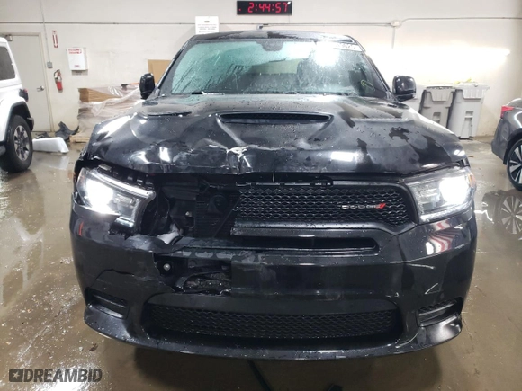 2018 Dodge Durango R/T with VIN 1C4SDJCT8JC228739, listed as a Copart auction lot 87649625 with 111,805 mi miles and Salvage Title. Bid and sale history available at carsss.com. Image 5.