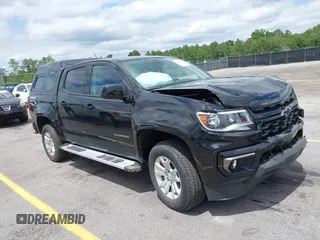 2022 Chevrolet Colorado 4WD LT with VIN 1GCGTCEN3N1325559, listed as a IAAI auction lot 42355177 with 27,073 mi miles and . Bid and sale history available at DreamBid. Image 1.