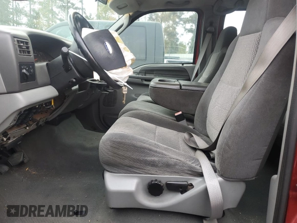 2003 Ford Super Duty F-250 XL with VIN 1FTNW20F83EA79803, listed as a Copart auction lot 77653954 with 0 mi miles and Salvage Title. Bid and sale history available at carsss.com. Image 7.