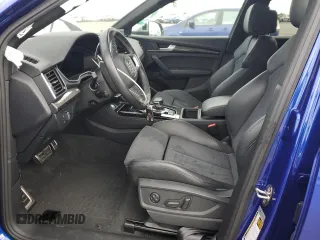 2022 Audi SQ5 Premium Plus with VIN WA1B4AFY7N2049525, listed as a Copart auction lot 54651604 with 22,554 mi miles and . Bid and sale history available at DreamBid. Image 7.