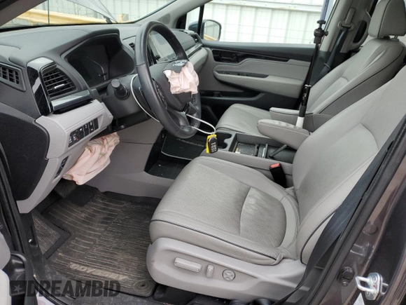2022 Honda Odyssey Elite с VIN 5FNRL6H92NB023650, выставлен на аукционе Copart как лот 52093035 с пробегом 64 119 миль миль и Списание • Salvage title. История ставок и продаж доступна на DreamBid. Изображение 7.
