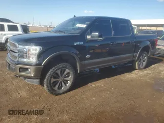 2019 Ford F-150 XL with VIN 1FTEW1E43KFB49234, listed as a Copart auction lot 56199435 with 95,691 mi miles and Salvage title. Bid and sale history available at DreamBid. Image 1.