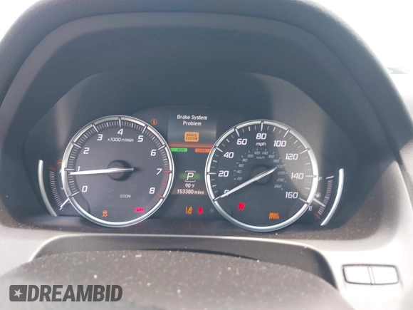 2015 Acura TLX Advance with VIN 19UUB3F77FA002804, listed as a IAAI auction lot 42310492 with 153,380 mi miles and . Bid and sale history available at DreamBid. Image 7.