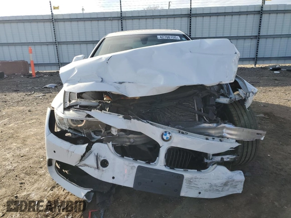 2015 BMW 4 Series 428i with VIN WBA4A9C55FGL86731, listed as a Copart auction lot 42700155 with 110,897 mi miles and Salvage title. Bid and sale history available at DreamBid. Image 5.