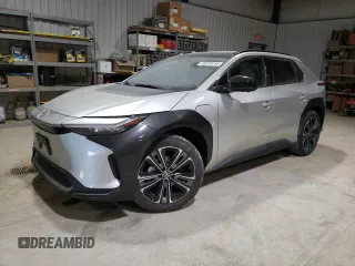 2024 Toyota bZ4X XLE with VIN JTMABACA1RA066685, listed as a Copart auction lot 46140745 with 8,873 mi miles and Salvage Title. Bid and sale history available at carsss.com. Image 1.