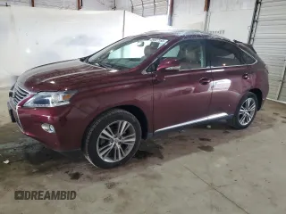 2015 Lexus RX 350 with VIN 2T2BK1BA3FC321846, listed as a Copart auction lot 59927185 with 36,555 mi miles and Salvage title. Bid and sale history available at DreamBid. Image 1.