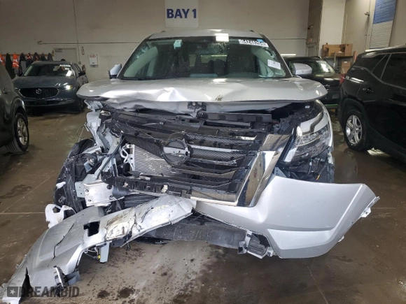 2024 Nissan Pathfinder SV with VIN 5N1DR3BC5RC247800, listed as a Copart auction lot 64248204 with 6,039 mi miles and Non Repairable. Bid and sale history available at carsss.com. Image 5.