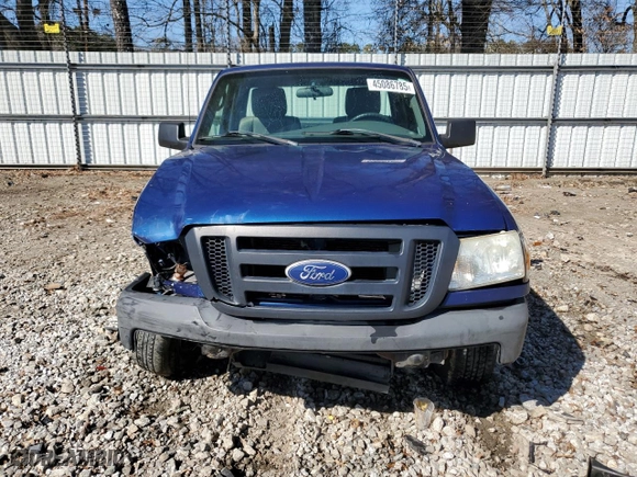 2010 Ford Ranger XL with VIN 1FTKR1AD6APA34779, listed as a Copart auction lot 45086785 with 268,119 mi miles and Salvage Title. Bid and sale history available at carsss.com. Image 5.