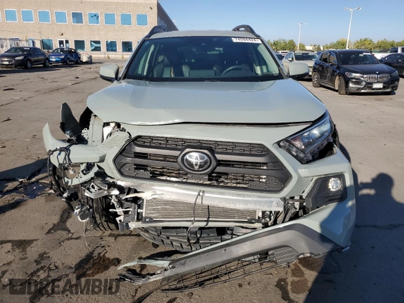 2019 Toyota RAV4 Adventure with VIN 2T3J1RFV3KC008618, listed as a Copart auction lot 74594424 with 41,722 mi miles and Salvage title. Bid and sale history available at DreamBid. Image 5.