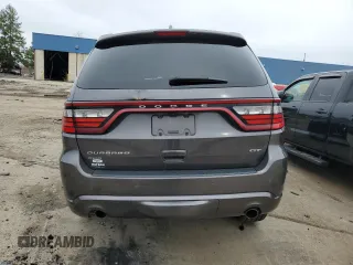2017 Dodge Durango GT with VIN 1C4RDJDG1HC898496, listed as a Copart auction lot 51458605 with Not provided miles and Salvage title. Bid and sale history available at DreamBid. Image 6.