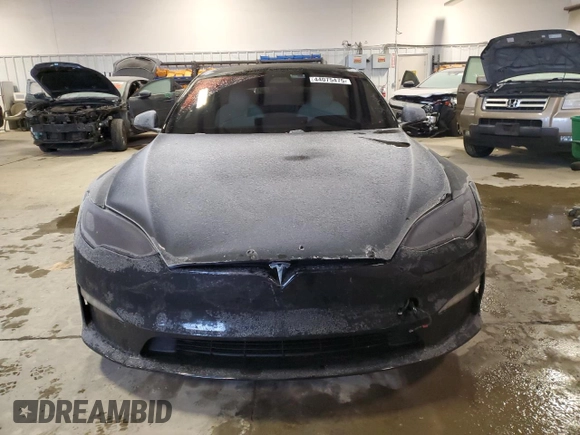 2021 Tesla Model S Long Range z VIN 5YJSA1E59MF434070, wystawiony jako Copart lot #44075475 z przebiegiem 67 767 mil mil oraz Szkoda całkowita • Salvage title. Historia ofert i sprzedaży dostępna na DreamBid. Obrazek 5.