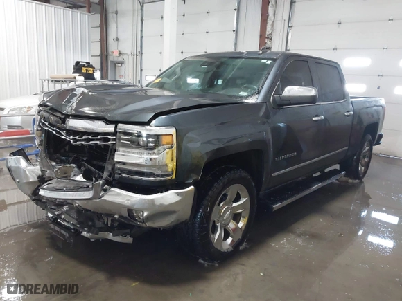 2017 Chevrolet Silverado 1500 LTZ with VIN 3GCUKSEC2HG181216, listed as a IAAI auction lot 41235761 with 107,123 mi miles. Bid and sale history available at carsss.com. Image 18.