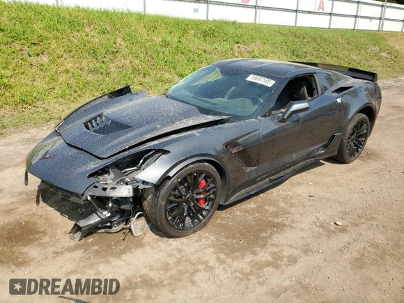 2018 Chevrolet Corvette Z06 3LZ с VIN 1G1YU2D69J5600823, выставлен на аукционе Copart как лот 59687595 с пробегом 7 470 миль миль и Чистый • Clean title. История ставок и продаж доступна на DreamBid. Изображение 1.