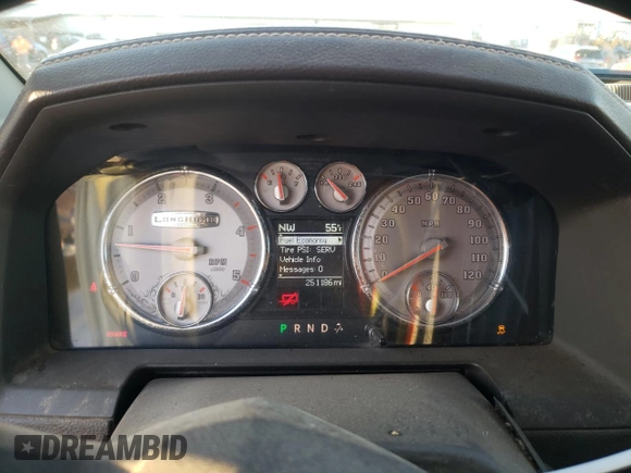 2012 Ram 2500 Laramie Longhorn with VIN 3C6UD5GL6CG100341, listed as a Copart auction lot 81321864 with 251,186 mi miles and Clean Title. Bid and sale history available at carsss.com. Image 9.