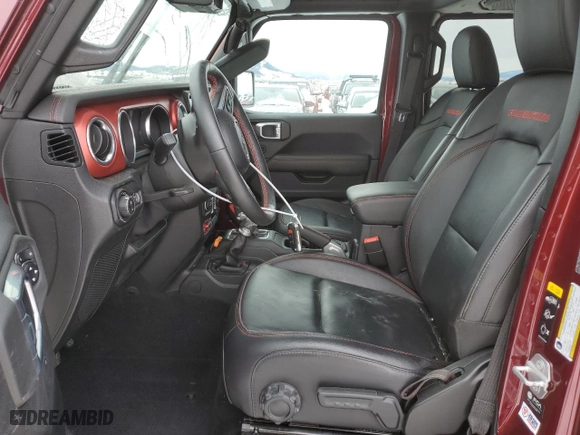 2021 Jeep Gladiator Rubicon with VIN 1C6JJTBG9ML518410, listed as a Copart auction lot 88878345 with 7,658 mi miles and Salvage Title. Bid and sale history available at carsss.com. Image 7.