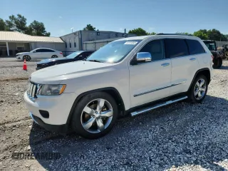 2011 Jeep Grand Cherokee Overland Summit with VIN 1J4RR6GT3BC717567, listed as a Copart auction lot 60124585 with 122,665 mi miles and Salvage title. Bid and sale history available at DreamBid. Image 1.