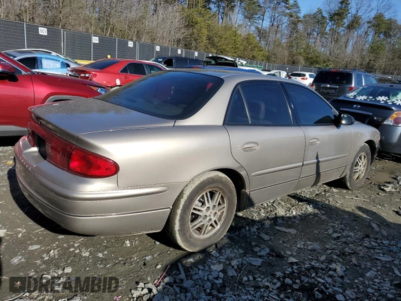 2003 Buick Regal LS with VIN 2G4WB55K231283100, listed as a Copart auction lot 42798155 with 162,589 mi miles and Salvage Title. Bid and sale history available at carsss.com. Image 3.