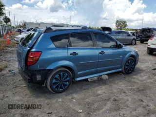 2005 Pontiac Vibe with VIN 5Y2SL63845Z453996, listed as a Copart auction lot 69864174 with 224,650 mi miles and Salvage Title. Bid and sale history available at carsss.com. Image 3.