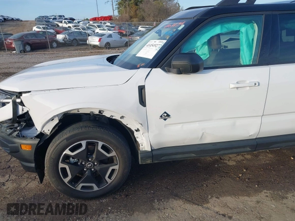 2022 Ford Bronco Sport Outer Banks with VIN 3FMCR9C66NRD62652, listed as a IAAI auction lot 41454927 with 28,877 mi miles and . Bid and sale history available at DreamBid. Image 19.