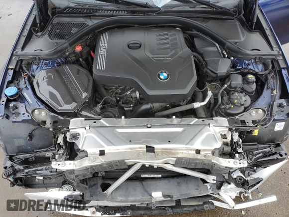 2019 BMW 3 Series 330i with VIN WBA5R1C50KAJ99375, listed as a Copart auction lot 48435445 with 66,547 mi miles and Salvage Title. Bid and sale history available at DreamBid. Image 12.