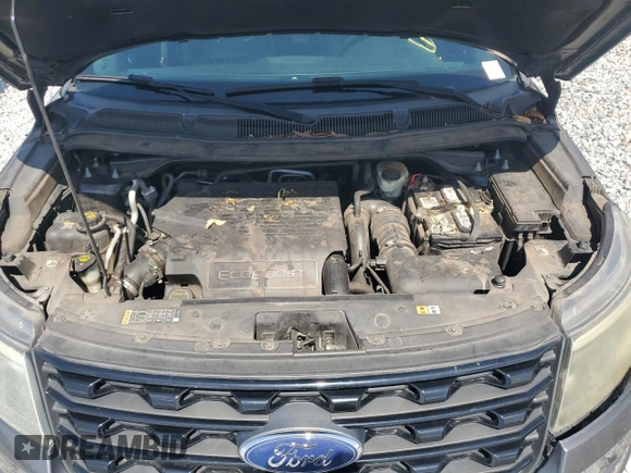 2017 Ford Explorer Sport with VIN 1FM5K8GT2HGB72298, listed as a Copart auction lot 63648375 with 162,178 mi miles and Salvage title. Bid and sale history available at DreamBid. Image 12.
