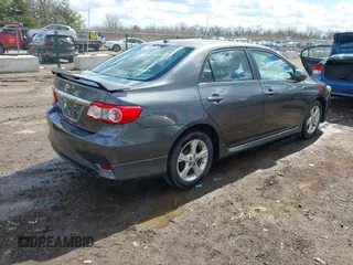 2011 Toyota Corolla L with VIN 2T1BU4EE6BC737625, listed as a IAAI auction lot 41859155 with 388,280 mi miles. Bid and sale history available at carsss.com. Image 4.