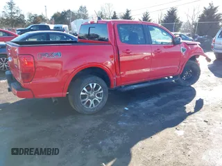 2020 Ford Ranger XL with VIN 1FTER4FH1LLA08126, listed as a IAAI auction lot 41575601 with 1 mi miles. Bid and sale history available at carsss.com. Image 4.