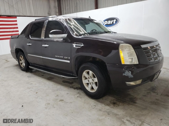 2007 Cadillac Escalade EXT with VIN 3GYFK62807G207062, listed as a Copart auction lot 86891914 with NaN miles and Clean Title. Bid and sale history available at carsss.com. Image 4.