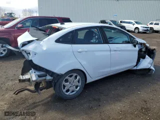 2011 Ford Fiesta SE with VIN 3FADP4BJ9BM199498, listed as a Copart auction lot 54205635 with 136,305 mi miles and Salvage Title. Bid and sale history available at carsss.com. Image 3.