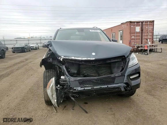 2012 Mercedes-Benz M-Class ML 350 with VIN 4JGDA5HB4CA016729, listed as a Copart auction lot 44126565 with 0 mi miles and Salvage Title. Bid and sale history available at carsss.com. Image 10.