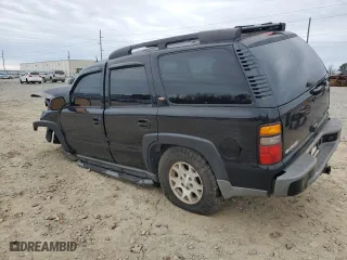 2005 Chevrolet Tahoe Z71 with VIN 1GNEC13T05R272325, listed as a Copart auction lot 39280284 with 155,434 mi miles and Salvage Title. Bid and sale history available at carsss.com. Image 2.