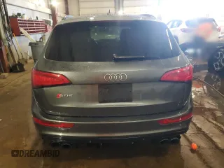 2015 Audi SQ5 Premium Plus with VIN WA1CGAFP6FA088827, listed as a Copart auction lot 86979944 with 82,094 mi miles and Salvage Title. Bid and sale history available at carsss.com. Image 6.