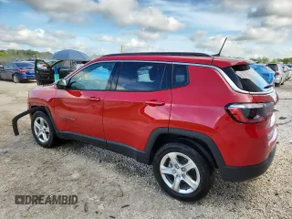 2024 Jeep Compass Latitude с VIN 3C4NJDBN0RT604876, выставлен на аукционе Copart как лот 60846205 с пробегом 28 540 миль миль и Чистый • Clean title. История ставок и продаж доступна на DreamBid. Изображение 2.