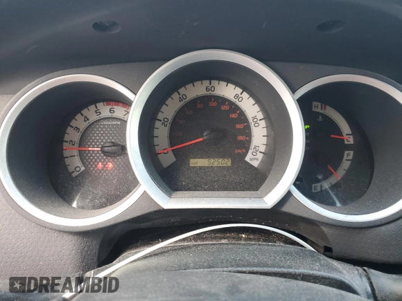 2015 Toyota Tacoma PreRunner with VIN 5TFTX4GN1FX044154, listed as a Copart auction lot 53561005 with 92,502 mi miles and Salvage title. Bid and sale history available at DreamBid. Image 9.