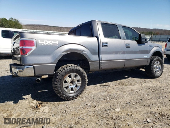 2011 Ford F-150 XLT with VIN 1FTFW1ET9BFC88005, listed as a Copart auction lot 49379465 with 154,459 mi miles and Salvage Title. Bid and sale history available at carsss.com. Image 3.
