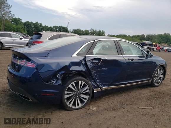 2017 Lincoln MKZ Reserve with VIN 3LN6L5EC3HR628434, listed as a Copart auction lot 61736675 with 16,683 mi miles and Salvage title. Bid and sale history available at DreamBid. Image 3.