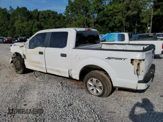 2020 Ford F-150 XL with VIN 1FTEW1CB4LKD41983, listed as a Copart auction lot 57474095 with 128,360 mi miles and Salvage title. Bid and sale history available at DreamBid. Image 2.