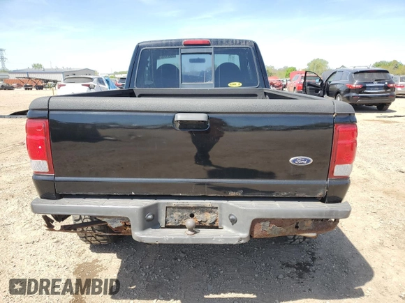 2001 Ford Ranger XL Fleet with VIN 1FTZR15E71PA50488, listed as a Copart auction lot 56419525 with 93,955 mi miles and Salvage title. Bid and sale history available at DreamBid. Image 6.