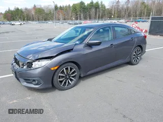 2016 Honda Civic Sedan EX-L with VIN 19XFC1F73GE201419, listed as a IAAI auction lot 42027720 with 168,134 mi miles. Bid and sale history available at carsss.com. Image 18.