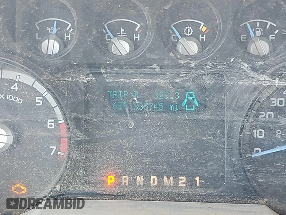 2013 Ford F-350 с VIN 1FD7X3B67DEA52601, выставлен на аукционе IAAI как лот 42466488 с пробегом 335 745 миль миль и . История ставок и продаж доступна на DreamBid. Изображение 1.