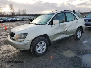 1999 Lexus RX 300 Luxury SUV with VIN JT6HF10U1X0071879, listed as a Copart auction lot 50847325 with 225,817 mi miles and Salvage Title. Bid and sale history available at carsss.com. Image 1.