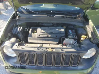 2016 Jeep Renegade Latitude with VIN ZACCJABW7GPC82868, listed as a Copart auction lot 75695084 with 109,790 mi miles and Salvage Title. Bid and sale history available at DreamBid. Image 12.