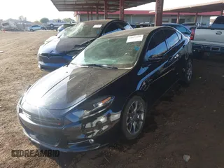 2015 Dodge Dart SXT with VIN 1C3CDFBB1FD117191, listed as a IAAI auction lot 41473195 with 114,469 mi miles and . Bid and sale history available at DreamBid. Image 2.