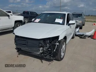 2025 Audi Q5 S line Premium Plus with VIN WA1EAAFY1S2016070, listed as a IAAI auction lot 41764724 with 2,491 mi miles and . Bid and sale history available at DreamBid. Image 6.