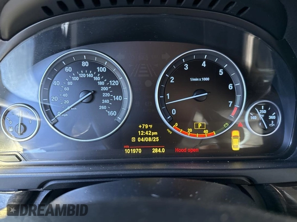 2011 BMW 5 Series 535i with VIN WBAFR7C59BC607237, listed as a Copart auction lot 52606185 with 101,970 mi miles and Clean Title. Bid and sale history available at carsss.com. Image 8.