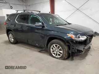 2018 Chevrolet Traverse LT Cloth with VIN 1GNEVGKW2JJ231714, listed as a Copart auction lot 49457155 with 143,635 mi miles and Salvage Title. Bid and sale history available at DreamBid. Image 4.