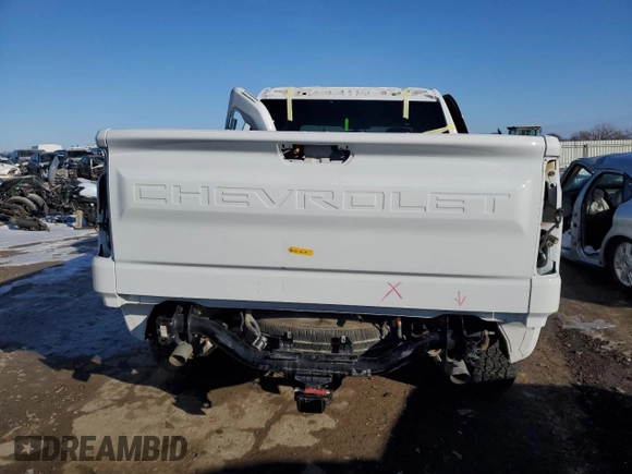 2023 Chevrolet Silverado 1500 RST with VIN 1GCUDEEL0PZ234053, listed as a Copart auction lot 88696905 with 16,548 mi miles and Salvage Title. Bid and sale history available at DreamBid. Image 6.