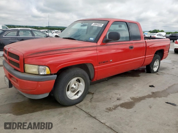 1998 Dodge 1500 with VIN 1B7HC13Y2WJ171868, listed as a Copart auction lot 55845325 with 170,017 mi miles and Clean Title. Bid and sale history available at DreamBid. Image 1.