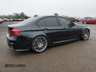 2017 BMW M3 with VIN WBS8M9C39H5G85594, listed as a Copart auction lot 46032454 with 58,183 mi miles. Bid and sale history available at carsss.com. Image 3.